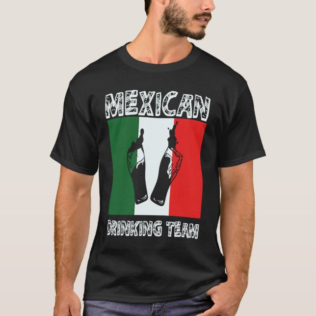 Apparat för Mexikanskt dricksteam T Shirt (Framsida)