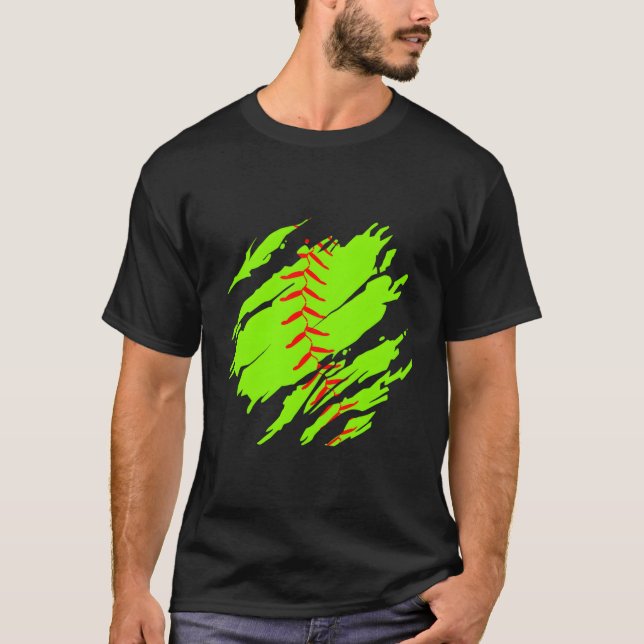 Apparat för softball - Softball T Shirt (Framsida)