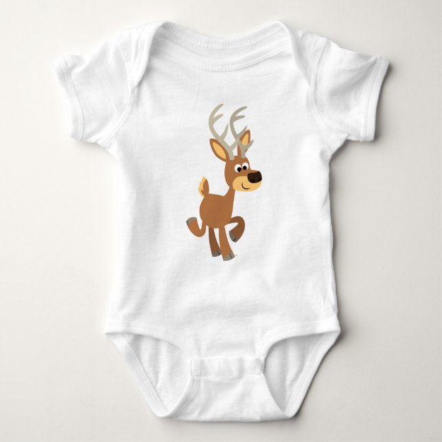 Apparat för Tecknad av Baby för matsmältning Tee Shirt (Framsida)