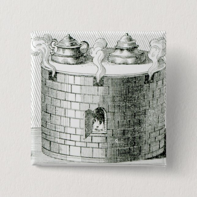 Apparater för att hålla vatten och mat värme på knapp (Framsida)