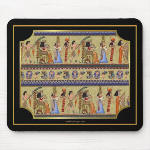 Apparatgåvor från Egyptiska Hieroglyphics Series I Musmatta