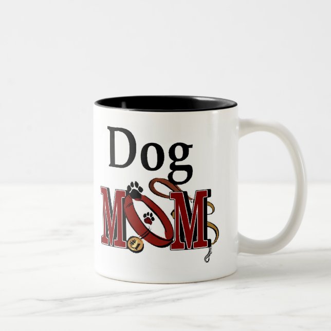 Apparatur och presenter för Hund Två-Tonad Mugg (Höger)