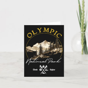 Apparel för Vintage i Olympiska nationalparken Ret Kort