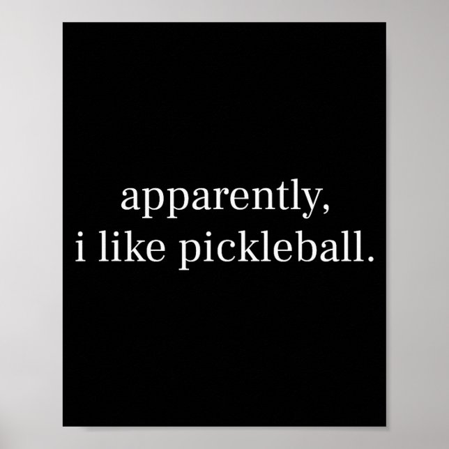 Apparently I Like Ckleball For Men Women Cool Ckle Poster (Framsidan)