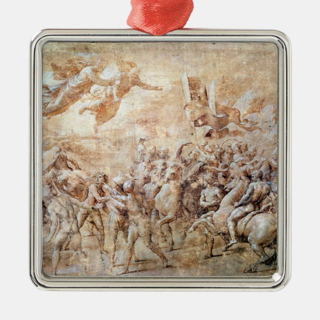 Apparition av St Peter och St Paul Julgransprydnad Metall (Framsidan)