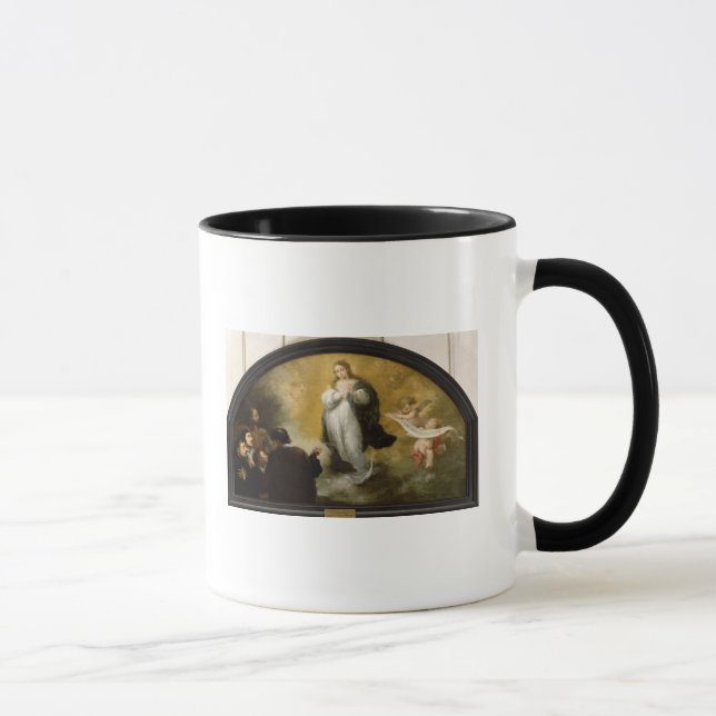 Apparitionen av oskulden, 1665 mugg (Höger)