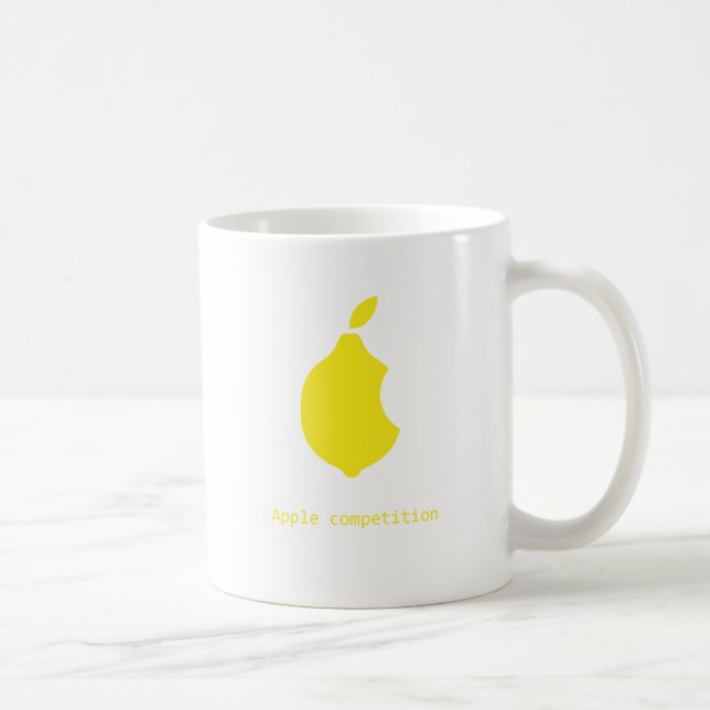 äppel konkurrens-citron mugg (Höger)