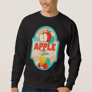 Äppel Soda Halloween Kostym Grupp Matchande Lång Ärmad Tröja