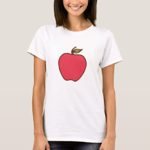 Äppel-T-Shirt Tröja