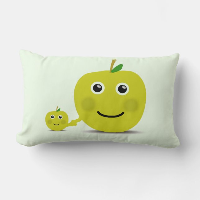 Appel vriendjes lumbarkudde (Framsida)