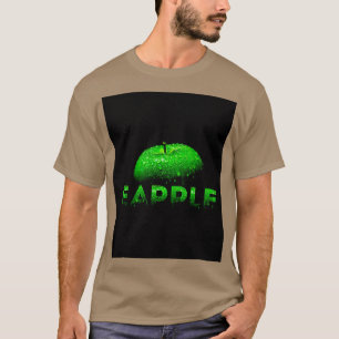 Äppeläpple, mörk t shirt