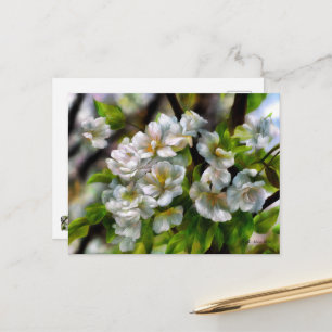 ÄppelBlommar Helg Vykort
