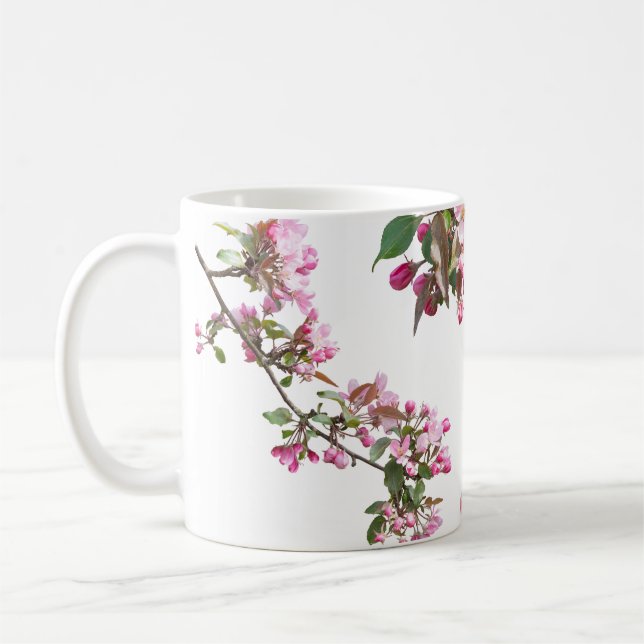 Äppelblommar Kaffemugg (Vänster)