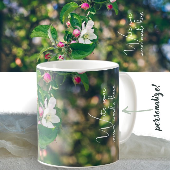 Äppelblommar Kaffemugg (Skapare uppladdad)