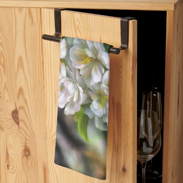 ÄppelBlommar Kökshandduk (Thirds Fold)