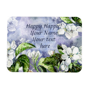 Äppelblommar Magnet