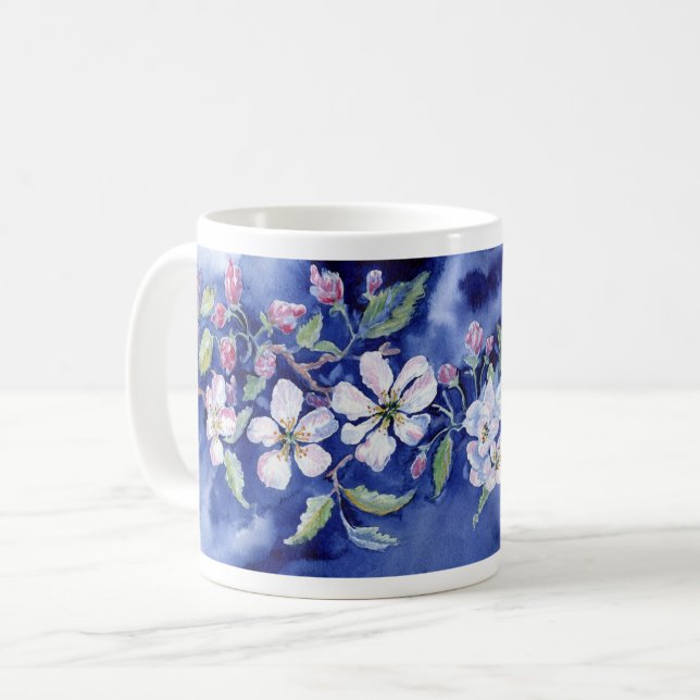 ’ÄppelBlommar’ Mugg (Framsida vänster)
