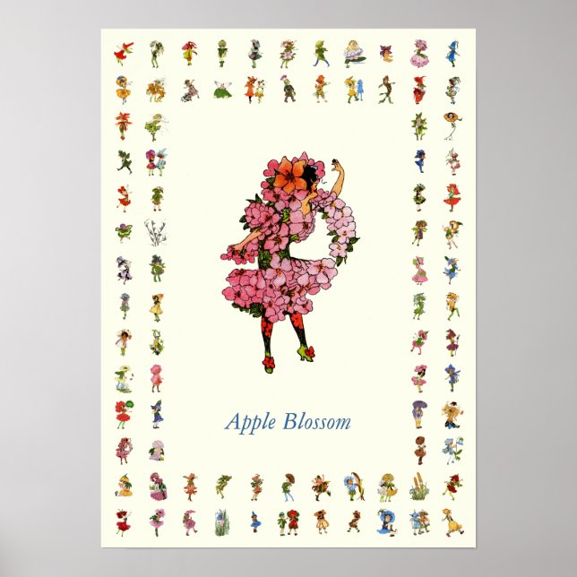 ÄppelBlommar Poster (Framsidan)