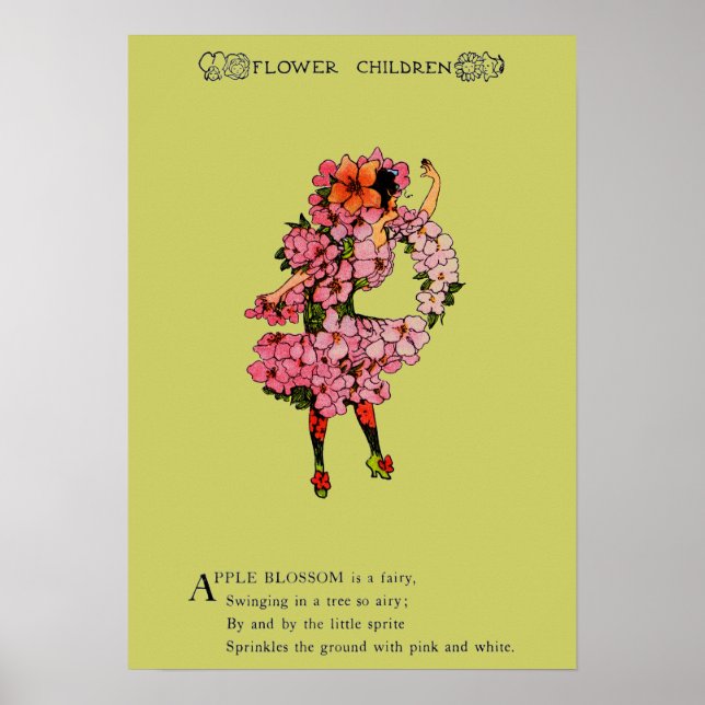 ÄppelBlommar Poster (Framsidan)