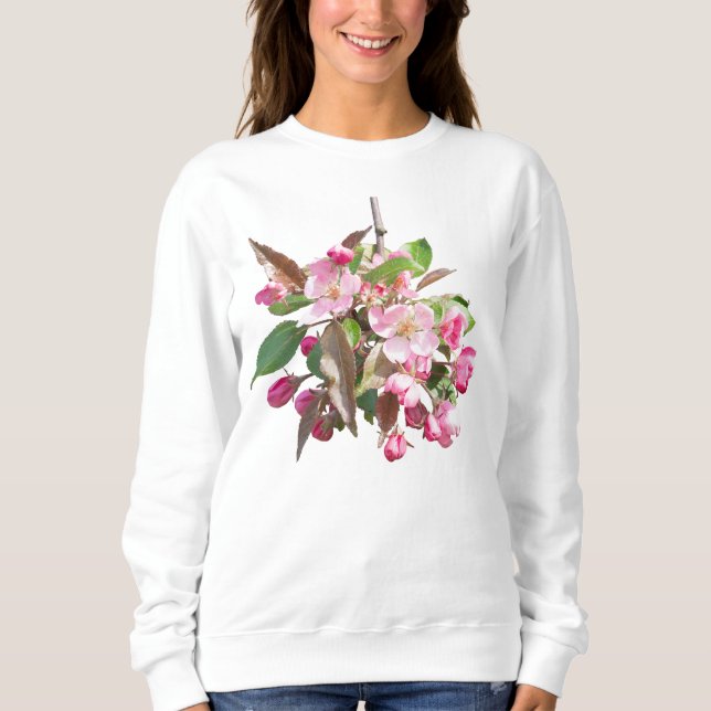 Äppelblommar T Shirt (Framsida)