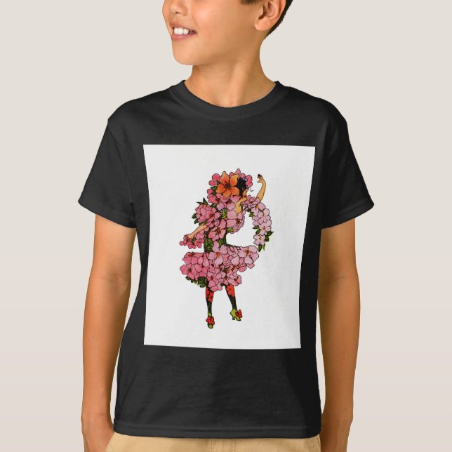 ÄppelBlommar Tee Shirt (Framsida)