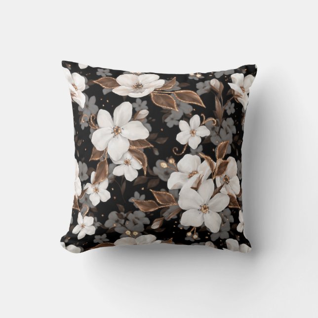 Äppelblommor Kudde (Framsida)