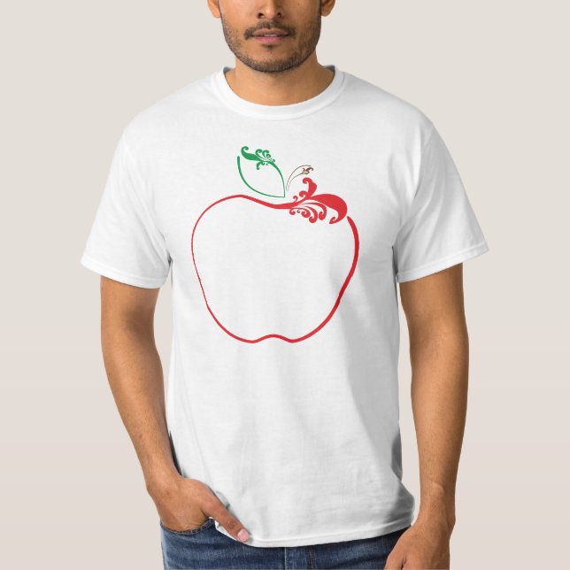 äppelblomning t-shirt (Framsida)