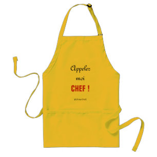 APPELEZ-MOI CHEF Apron Förkläde