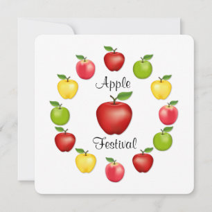 Äppelfest Inbjudan