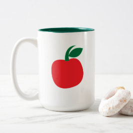 Äppelfrukt Två-Tonad mugg