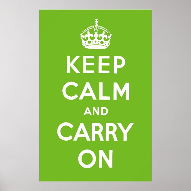 Äppelgrön Poster (Framsidan)