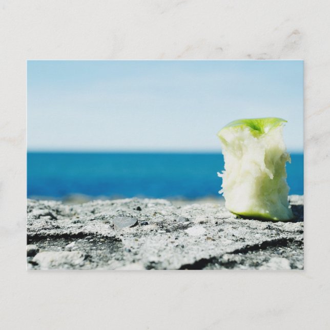Äppelhärden i smutsen vykort (Framsida)