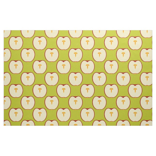 Äppelhjärtan Tyg (Fat Quarter)