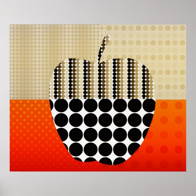 äppelintryck poster (Framsidan)