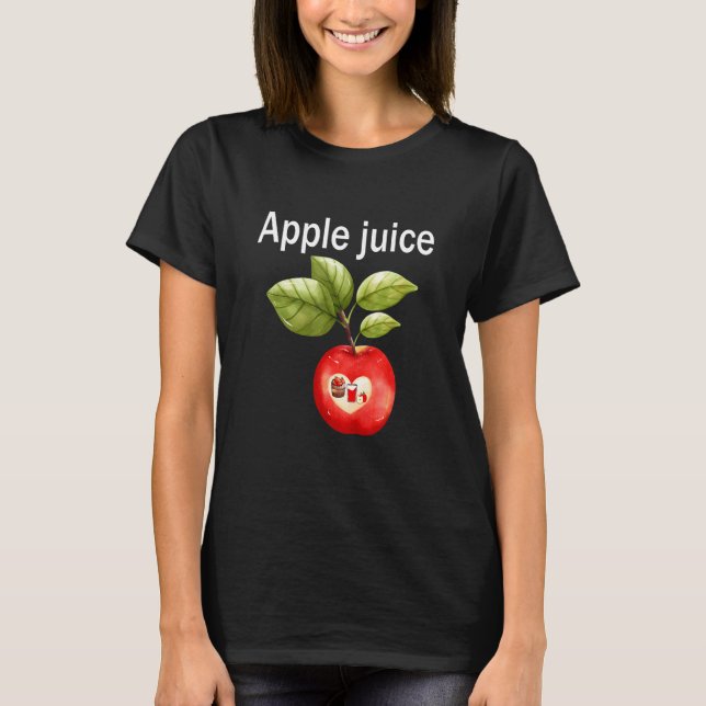 Äppeljuice T Shirt (Framsida)