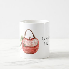 Äppelkorg Väska Kaffemugg