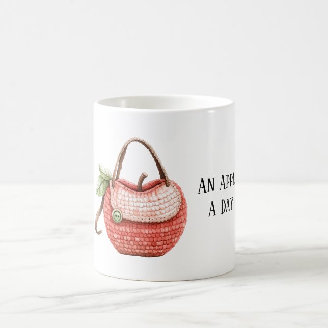 Äppelkorg Väska Kaffemugg (Center)