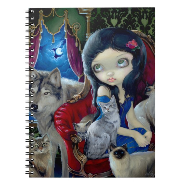 "Appell anteckningsbok av för natten" Med Spiral (Framsidan)