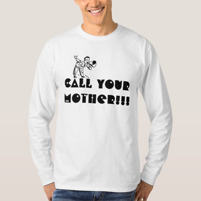 Appell din mor!!! NoveltyT-shirt. Tröja (Framsida)