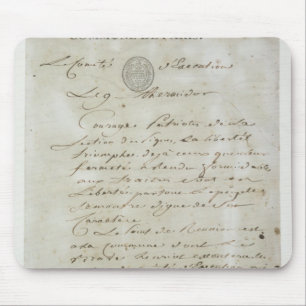 Appell från Maximilien de Robespierre Musmatta