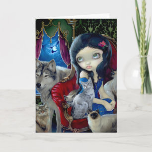 "Appell hälsningkort av för natten" Kort