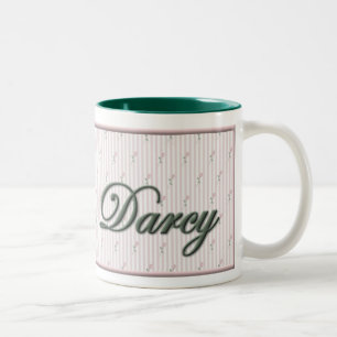 Appell mig Fru Darcy Råna Två-Tonad Mugg