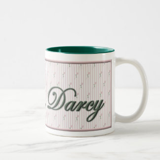 Appell mig Fru Darcy Råna Två-Tonad Mugg