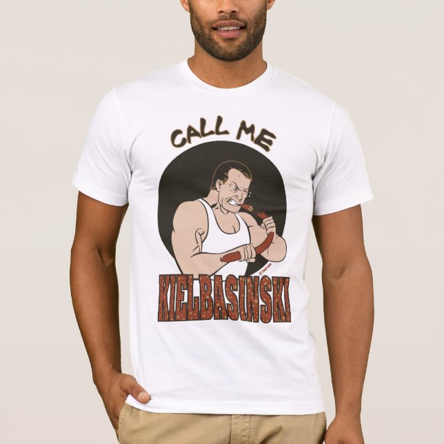 Appell mig Kielbasinski Tee Shirt (Framsida)
