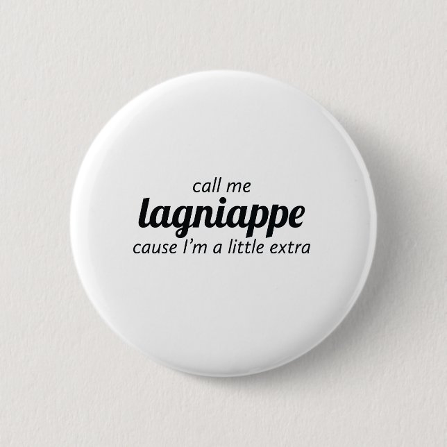 Appell mig Lagniappe Knapp (Framsida)