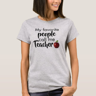 Appell mig lärare t shirt