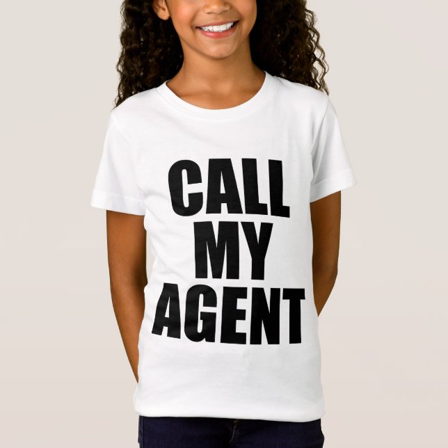 appell min agent t-shirt (Framsida)