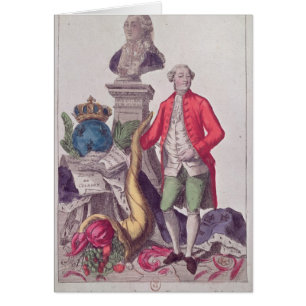 Appellen av Jacques Necker 16th Juli 1789 Hälsningskort