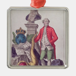 Appellen av Jacques Necker 16th Juli 1789 Julgransprydnad Metall