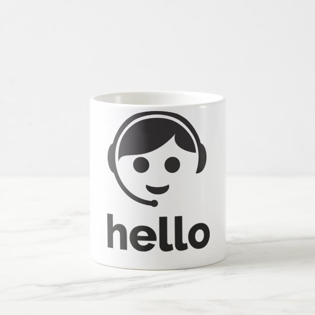 Appellen centrerar magisk mugg (Center)